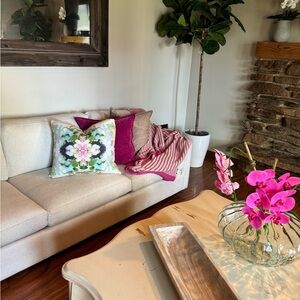 Laura park Nantucket bloom pillow